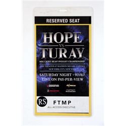 Southpaw All Access Exec Pass Movie Props