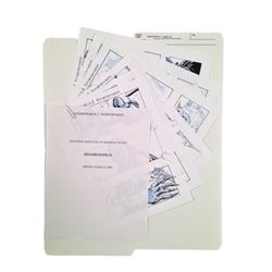 Underworld: Evolution Production Storyboards Movie Props