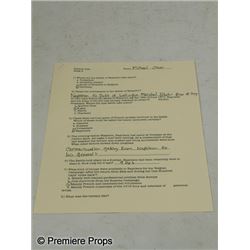 The Blind Side Michael Oher (Quinton Aaron) Movie Props