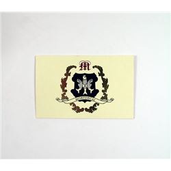 Mortdecai (Johnny Depp) Business Card Movie Props