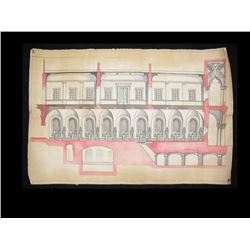 The Three Musketeers Screen Used Floor Plan Movie Props