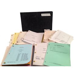 Lot of Production Used Scripts Movie Memorabilia