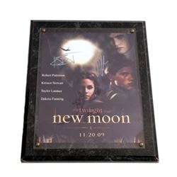 Twilight New Moon Autographed Plaque