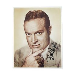 Bob Hope Signed Color Photo
