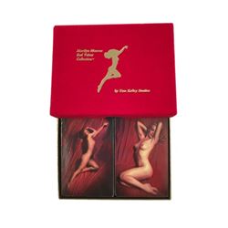 Marilyn Monroe Tom Kelly Red Velvet Collection Double Deck of Playing Cards