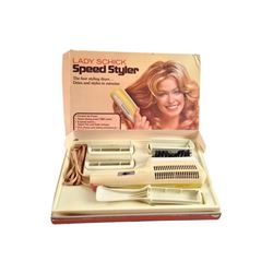 Farrah Fawcett 1970s Lady Schick Speedstyler Hair Dryer