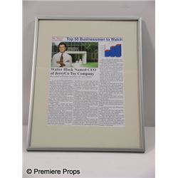 The Beaver 'Top 50 Businessmen to Watch' article Movie Props