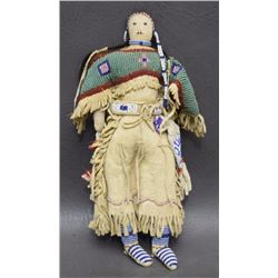 SIOUX BEADED DOLL