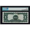 Image 2 : 1899 $1 Black Eagle Silver Certificate Note PMG VF25