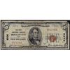 1929 $5 National Bank of Brigham City, Utah National Currency Note CH# 6036