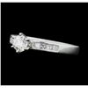 Image 2 : Platinum 0.97ctw. Diamond Wedding Ring