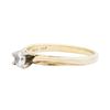 Image 2 : 14KT Yellow Gold 0.23ct Diamond Ring