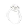 Image 4 : 14KT White Gold Ladies 1.10ctw Diamond Wedding Ring