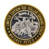 Image 1 : .999 Silver Whiskey Petes Casino Jean, Nevada $10 Limited Edition Gaming Token