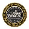 Image 2 : .999 Silver The Venetian Las Vegas Nevada $10 Casino Limited Edition Gaming Toke