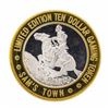 Image 1 : .999 Silver Sam's Town Las Vegas $10 Casino Limited Edition Gaming Token
