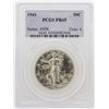Image 1 : 1941 Walking Liberty Half Dollar Silver Proof Coin PCGS PR65