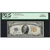Image 1 : 1934A $10 Silver Certificate WWII Emergency North Africa Note PCGS Choice New 63