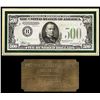 Image 3 : Framed 1934 $500 Federal Reserve Note New York