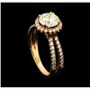 Image 4 : 14KT Rose Gold 1.85ctw Diamond Ring
