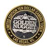 Image 2 : .999 Silver Golden Nugget Las Vegas $10 Casino Limited Edition Gaming Token