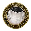 Image 1 : .999 Silver Mirage Las Vegas Nevada $10 Casino Limited Edition Gaming Token