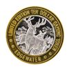 Image 1 : .999 Silver Edgewater Hotel & Casino Laughlin, NV $10 Limited Edition Gaming Tok