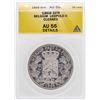 Image 1 : 1868 Belgium 5 Frances Leopold II Silver Coin ANACS AU55 Details