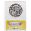 Image 2 : 1868 Belgium 5 Frances Leopold II Silver Coin ANACS AU55 Details