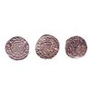 Image 2 : Lot of (3) 1540-1590 KB Hungary Ferdinand I - Madonna & Child Silver Denar Coins