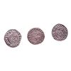 Image 2 : Lot of (3) 1540-1590 KB Hungary Ferdinand I - Madonna & Child Silver Denar Coins