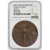 Image 1 : 1887 Swiss Shooting Fest Geneva 45mm Medal NGC MS62BN