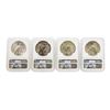 Image 2 : Set of 1922-1925 $1 Peace Silver Dollar Coins NGC MS64