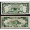 Image 2 : Set of 1934A $5 & 1934A $10 North Africa Silver Certificate WWII Emergency Notes