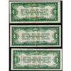 Image 2 : Lot of (3) 1928 $1 Silver Certificate Funnyback Notes