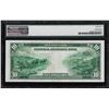 Image 2 : 1914 $10 Federal Reserve Note Blue Seal Minneapolis Fr. 939 PMG Choice XF45