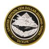 Image 1 : .999 Silver Luxor Las Vegas Nevada $10 Casino Limited Edition Gaming Token