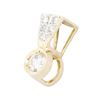 Image 2 : 14KT Yellow Gold Ladies 0.45ctw Diamond Pendant