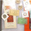 Image 2 : 12" x 16" Glass Case, which is full of collectibles ranging from 1987 Iowa State Cyclones Program to