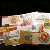 Image 1 : (15) Different Cigar Box & Tobacco Labels, all very colorful.