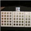 Image 1 : 50-Coin Set of Gem BU Statehood Quarters in a H.E. Harris & Co. Coin Folder.