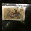 Image 2 : 1985 No.14 Iowa Migratory Waterfowl Stamp State Conservation Commission, signed by the original owne