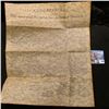 Image 1 : Reproduction ready for framing of "The Declaration of Independence"; & 1880 S U.S. Morgan Silver Dol