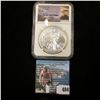 Image 1 : 2015 American Eagle Silver Dollar, NGC slabbed "First Releases MS 70".