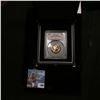 Image 2 : Special Cased "The British Royal Mint 2000 Millennium Gold Sovereign" with certificate of authentici