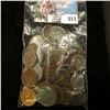 Image 1 : Group of (50) Assorted Foreign Coins, never catalogued.