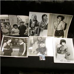 (25) Different Black & White 8" x 10" Photos of some of Boxings Greats.