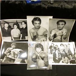 (25) Different Black & White 8" x 10" Photos of some of Boxings Greats.