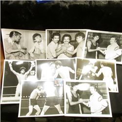 (25) Different Black & White 8" x 10" Photos of some of Boxings Greats.