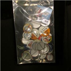 (30) Old Political Pin-backs.